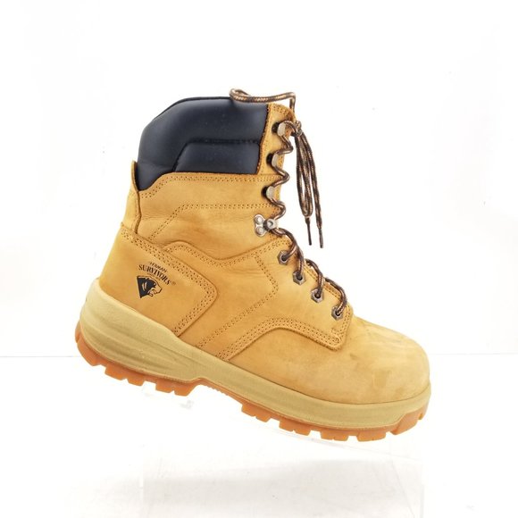 Herman Survivors Other - Herman Survivors Grizzly Men'sBlack / Tan Waterproof Steel Toe Work Boots 10W